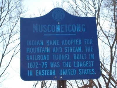 Musconetcong Marker image. Click for full size.