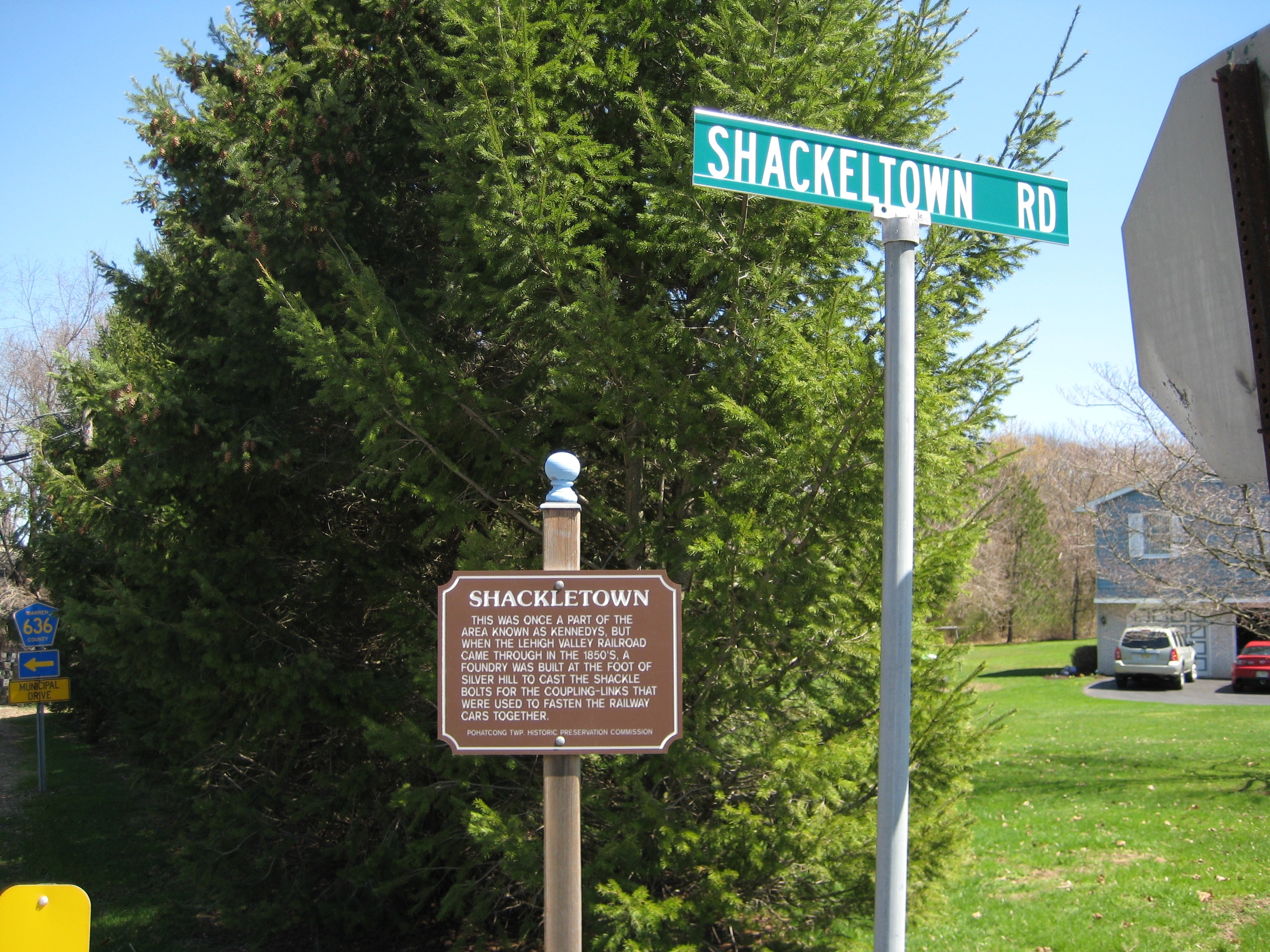Shackletown Marker