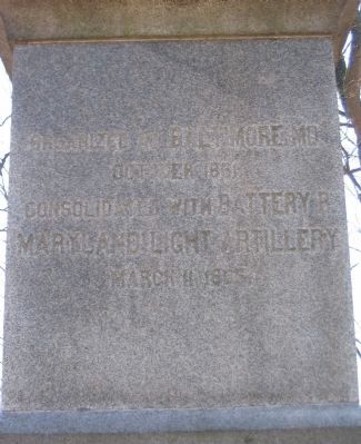 Left Side of Monument image. Click for full size.