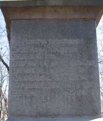 Upper Section of the Back Inscription image. Click for full size.