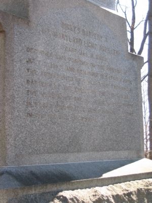 Off Angle View of Lower Back Inscription image. Click for full size.