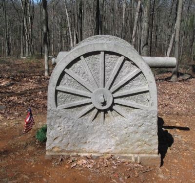 Battery E, Pennsylvania Light Artillery Monument. Click for full size. Battery E, Pennsylvania Light Artillery Monument image. Click for full size.