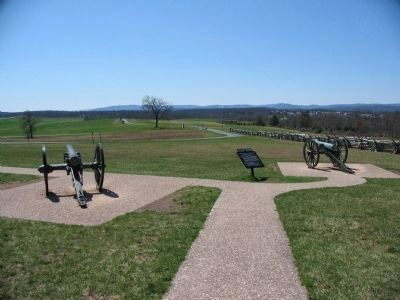 The King William Artillery Position. Click for full size. The King William Artillery Position image. Click for full size.