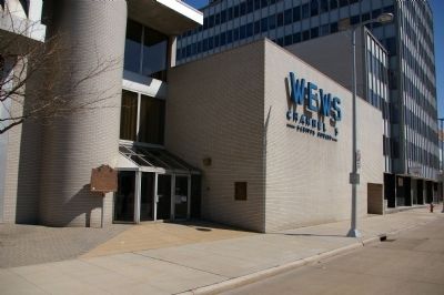 Marker location, in front of the WEWS studios image. Click for full size.