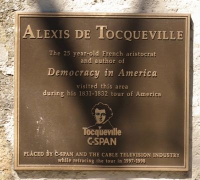 Alexis de Tocqueville Marker image. Click for full size.