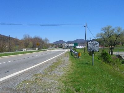 Roanoke County / Botetourt County Marker. Click for full size. Roanoke County / Botetourt County Marker image. Click for full size.