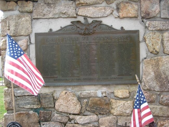 Veterans Park - World War II Marker image. Click for full size.