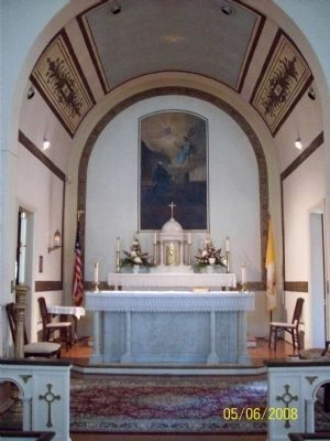 St. Ignatius Catholic Church Altar image. Click for full size.