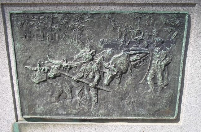 Detail of Plaque on Marker image. Click for full size.