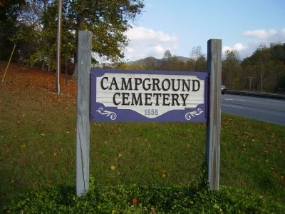 Campground Cemetery (1858) image. Click for full size.