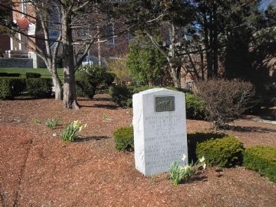 Knox Trail Marker on Main Street image. Click for full size.