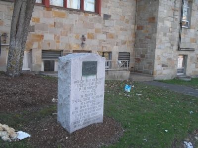 Marker on Edgell Road. Click for full size. Marker on Edgell Road image. Click for full size.