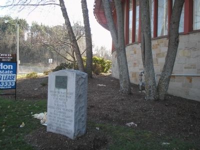 Knox Trail Marker in Framingham. Click for full size. Knox Trail Marker in Framingham image. Click for full size.