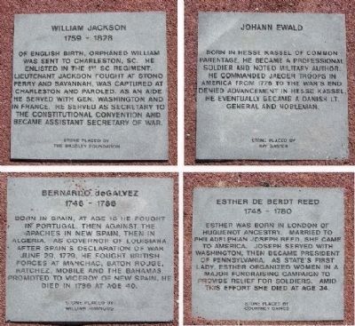 Memorial To The American Revolution Markers image. Click for full size.