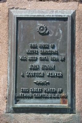 Oldest Stone House Marker image. Click for full size.