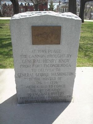 Gen. Henry Knox Trail Marker image. Click for full size.