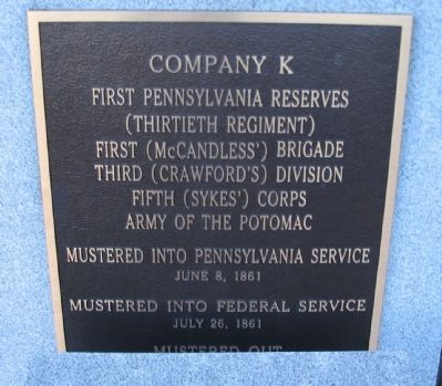 Main Center Plaque image. Click for full size.