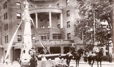 Greenville County Confederate Monument<br>Original Location Near the Ottaray Hotel image. Click for full size.