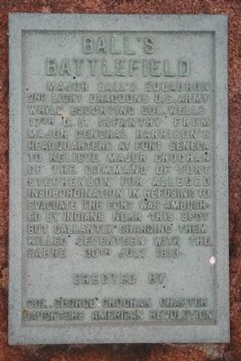 Ball's Battlefield Marker image. Click for full size.