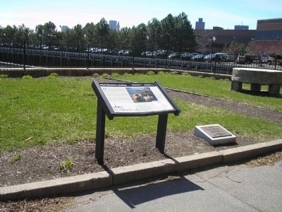 Markers in Charleston Navy Yard. Click for full size. Markers in Charleston Navy Yard image. Click for full size.