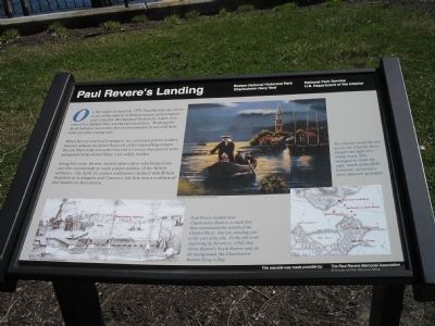 Paul Revere’s Landing Marker. Click for full size. Paul Revere’s Landing Marker image. Click for full size.