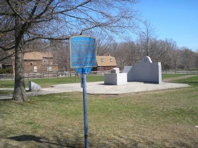 Marker in Salem Village (Danvers). Click for full size. Marker in Salem Village (Danvers) image. Click for full size.