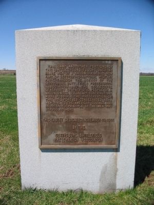 Gettysburg Battlefield Preservation Association Marker image. Click for full size.