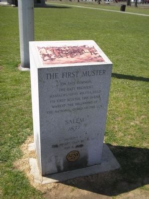The First Muster Marker image. Click for full size.