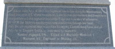 Left Side of Monument image. Click for full size.