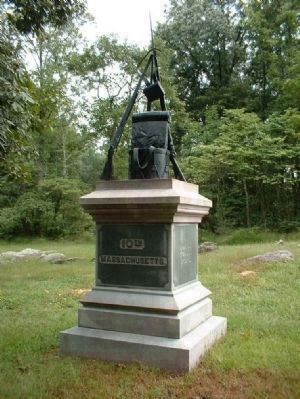10th Massachusetts Infantry Marker in 2003. Click for full size. 10th Massachusetts Infantry Marker in 2003 image. Click for full size.