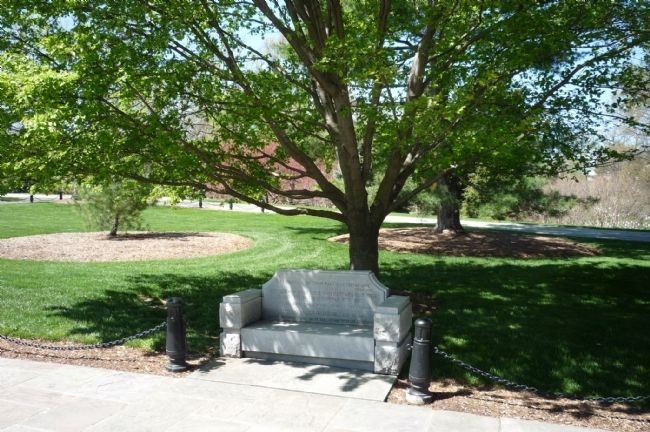 Korean War Contemplative Bench. Click for full size. Korean War Contemplative Bench image. Click for full size.