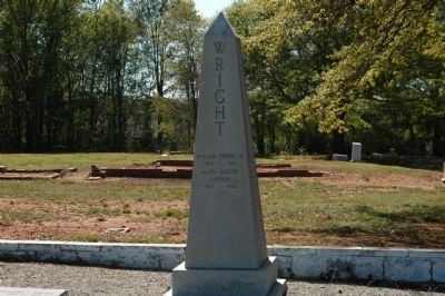 Wright Family Grave Monument image. Click for full size.