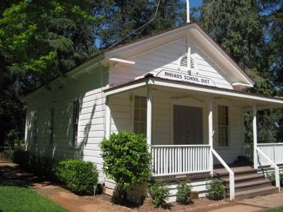 Front of Schoolhouse. Click for full size. Front of Schoolhouse image. Click for full size.