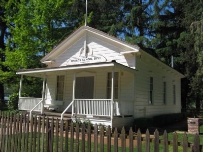 Front of Schoolhouse. Click for full size. Front of Schoolhouse image. Click for full size.