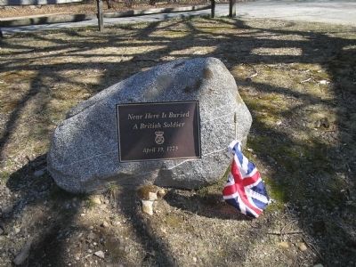 British Soldiers Grave. Click for full size. British Soldiers Grave image. Click for full size.