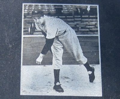 Picture of Lefty Gomez on Marker image. Click for full size.