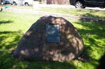 This Tablet Marks the Final Resting Place of the Shakers of the North Union Society Marker. Click for full size. This Tablet Marks the Final Resting Place of the Shakers of the North Union Society Marker image. Click for full size.