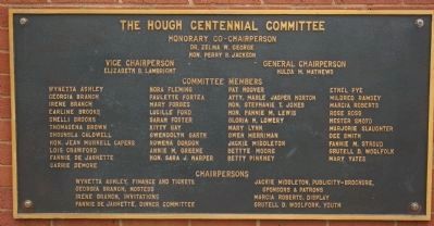 The Hough Centennial Committee image. Click for full size.