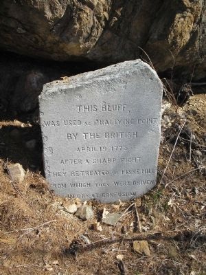 This Bluff Marker. Click for full size. This Bluff Marker image. Click for full size.