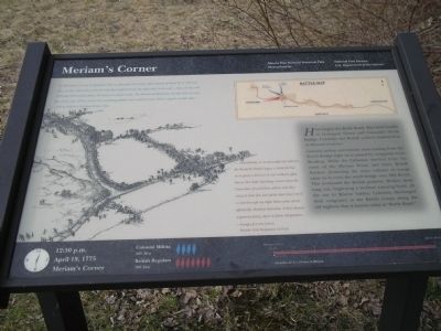 Meriam�s Corner Marker image. Click for full size.