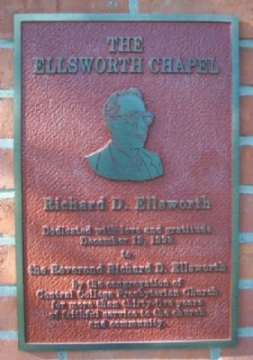 The Ellsworth Chapel Marker image. Click for full size.