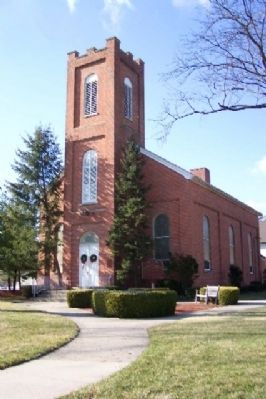 The Ellsworth Chapel Marker. Click for full size. The Ellsworth Chapel Marker image. Click for full size.