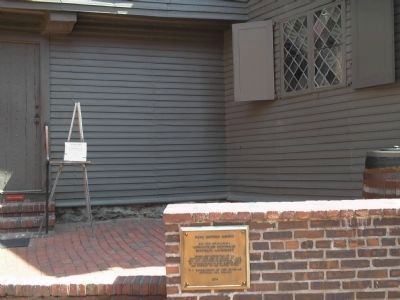 Marker at Paul Revere's House. Click for full size. Marker at Paul Revere's House image. Click for full size.