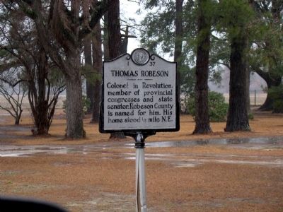 Thomas Robeson Marker image. Click for full size.