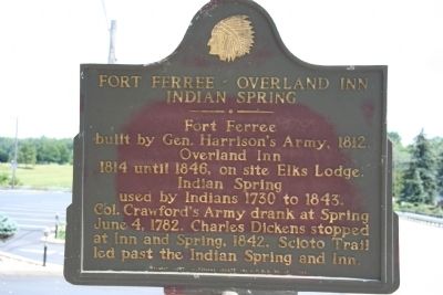 Fort Ferree - Overland Inn - Indian Spring Marker image. Click for full size.