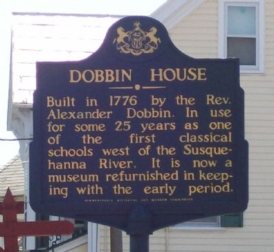 Dobbin House Marker image. Click for full size.