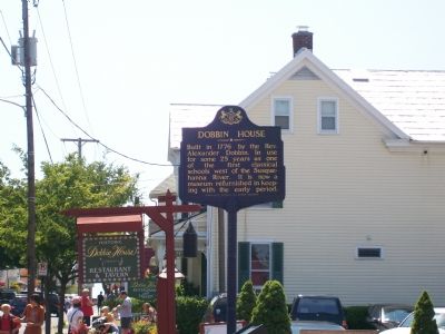 Dobbin House Marker. Click for full size. Dobbin House Marker image. Click for full size.