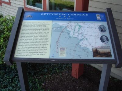 Gettysburg Campaign Marker image. Click for full size.