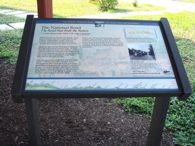 The National Road Marker. Click for full size. The National Road Marker image. Click for full size.