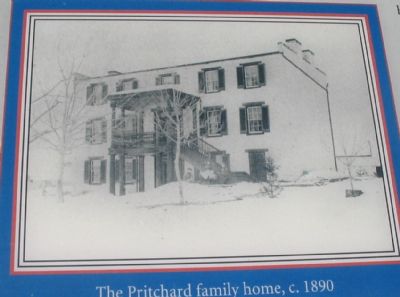Close Up View of the Photograph of the House. Click for full size. Close Up View of the Photograph of the House image. Click for full size.